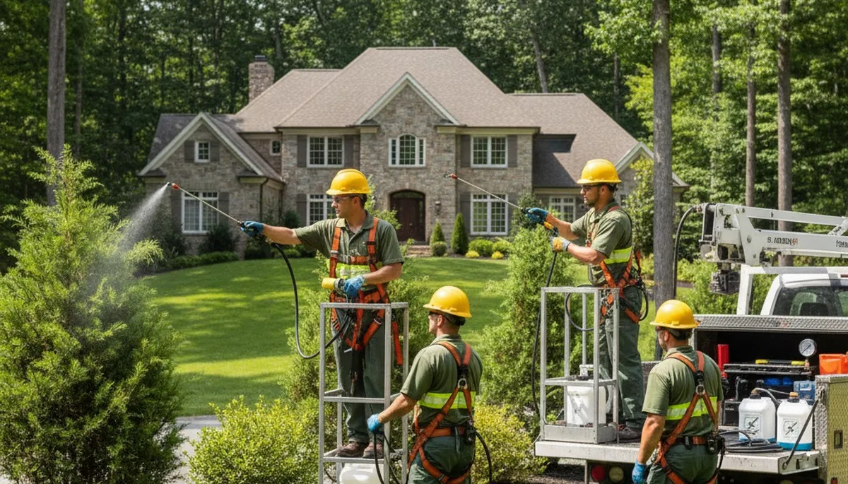 Deer deterrent service protecting trees and landscaping in Buffalo, NY